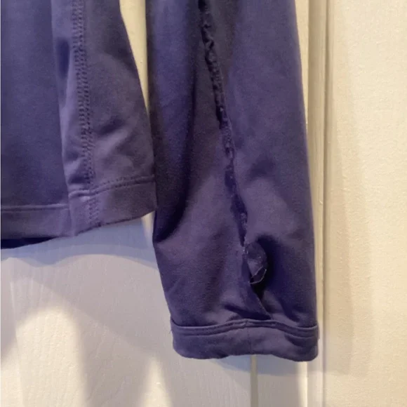 Nike Women's Purple Quarter-Zip Sweatshirt - Picture 5 of 9